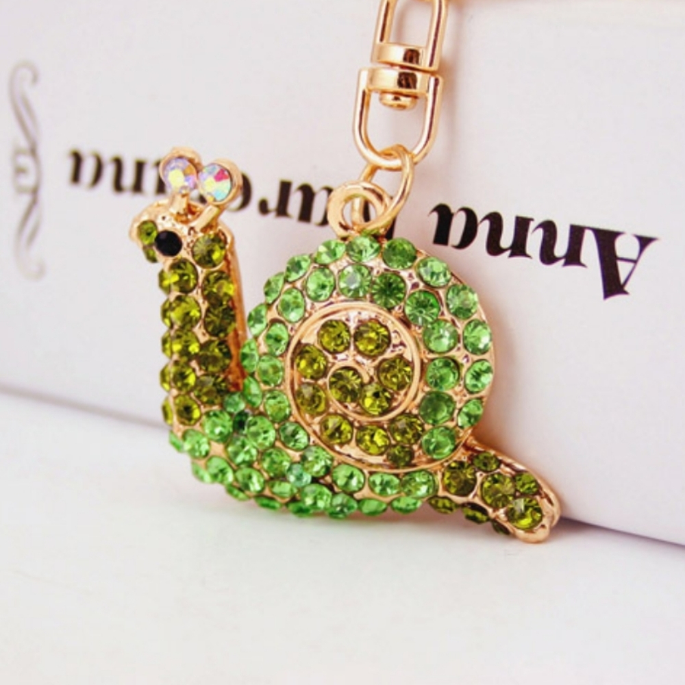‼️CLEARANCE PRICE FIRM‼️🐌Snail Keychain🐌
